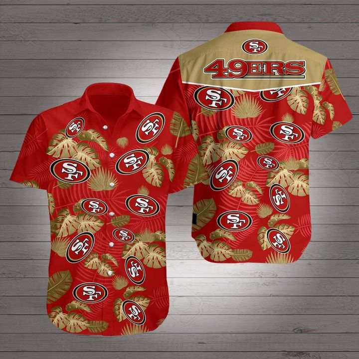 San Francisco 49Ers Hawaiian Shirt San Francisco 49Ers Hawaiian Shirt