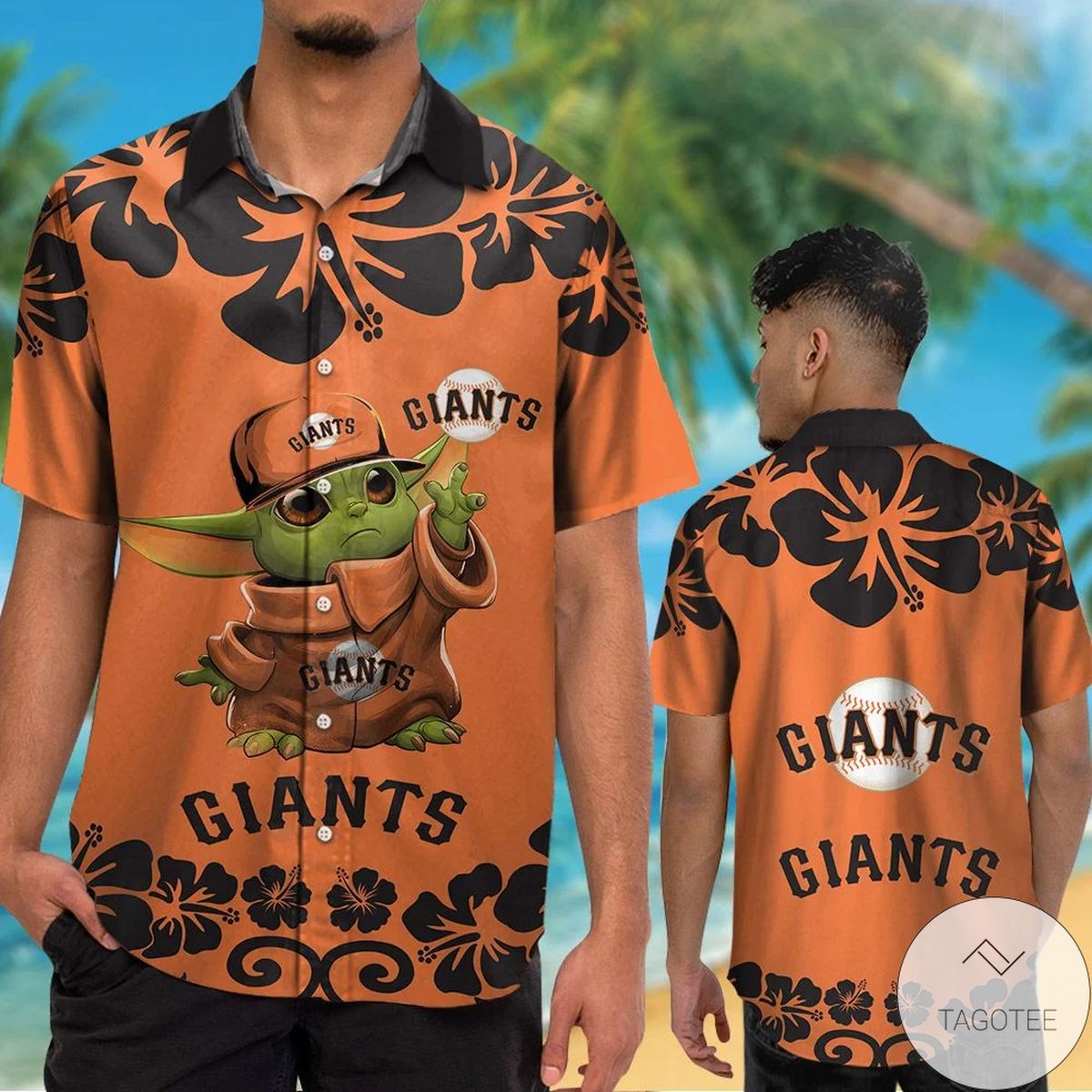 San Francisco Giants Baby Yoda Hawaiian Shirt San Francisco Giants Baby Yoda Hawaiian Shirt