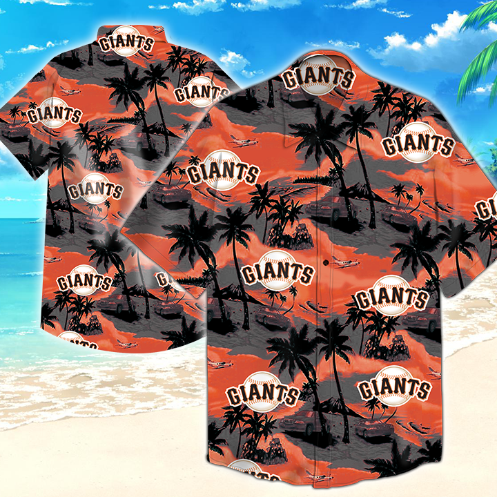 San Francisco Giants Mlb Hawaiian Shirt Summer Button Up San Francisco Giants Mlb Hawaiian Shirt Summer Button Up