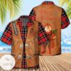 Santa Cowboy Christmas Vintage Style Hawaiian Shirt