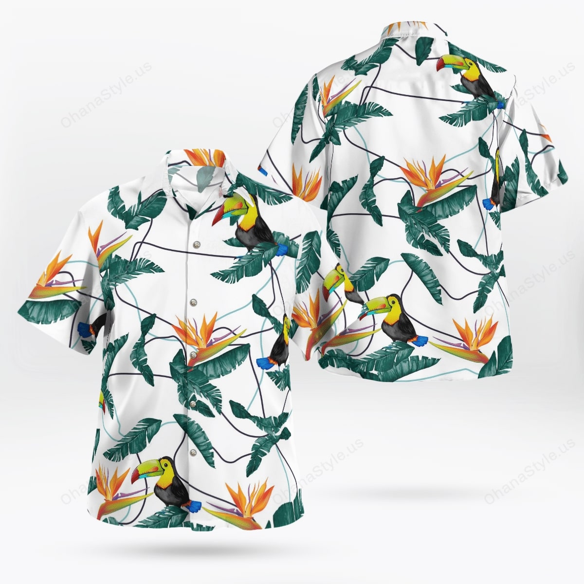 Scarface Green Hawaiian Shirt Scarface Green Hawaiian Shirt