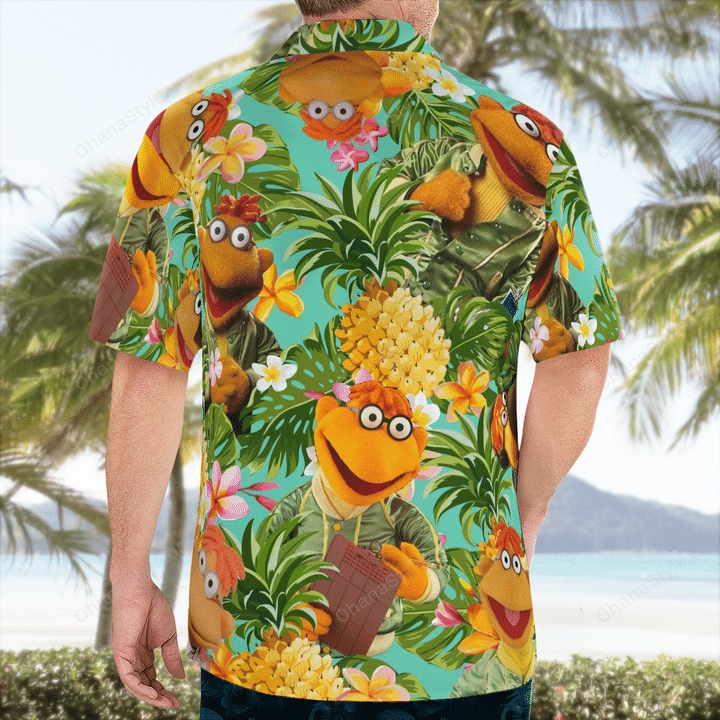 Scooter Muppets Tropical Hawaiian Shirt Scooter Muppets Tropical Hawaiian Shirt