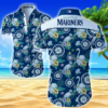 Seattle Mariners Hawaiian Shirt Summer Button Up