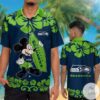 Seattle Seahawks & Mickey Mouse Hawaiian Shirt