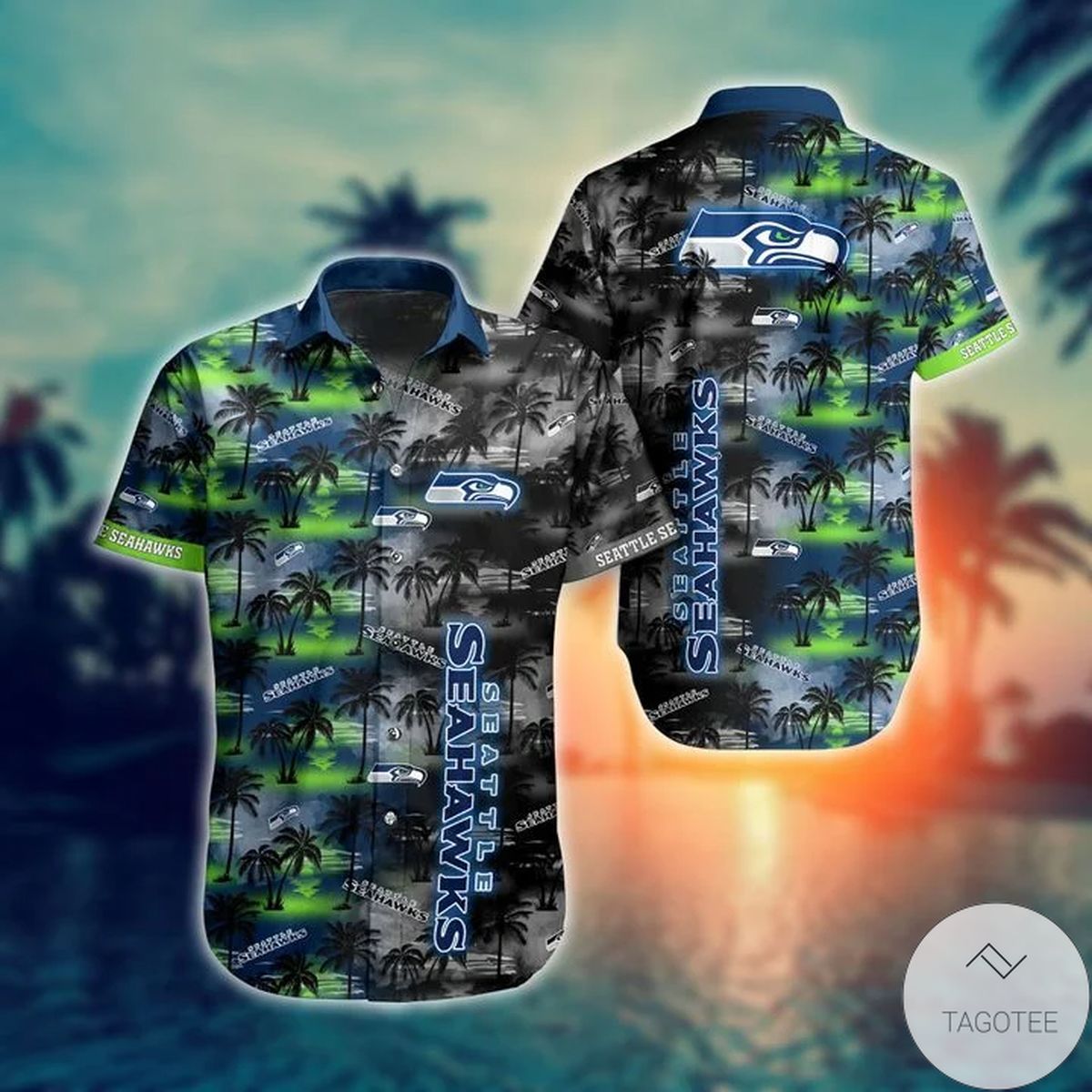 Seattle Seahawks Nfl Hawaiian Shirt Seattle Seahawks Nfl Hawaiian Shirt