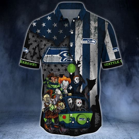 Seattle Seahawks Summer Hawaiian Shirt Seattle Seahawks Summer Hawaiian Shirt