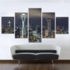 Seattle - Nature 5 Panel Canvas Art Wall Decor
