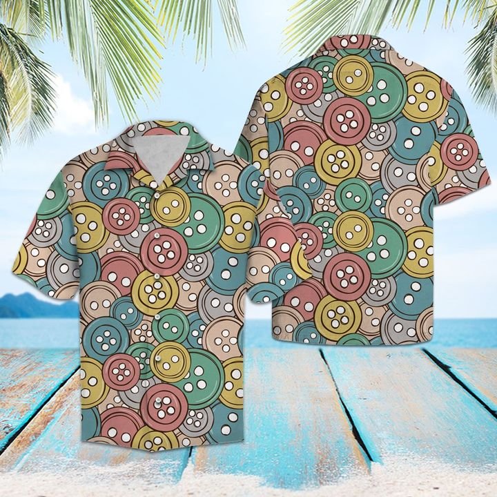 Sewing Buttons Hawaiian Shirt Summer Button Up Sewing Buttons Hawaiian Shirt Summer Button Up