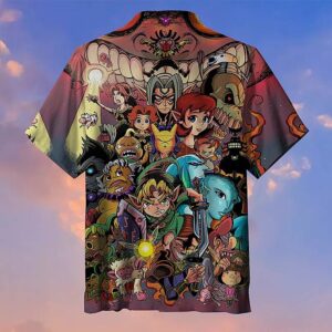 Shocking Zelda Short Sleeve Hawaiian Shirt