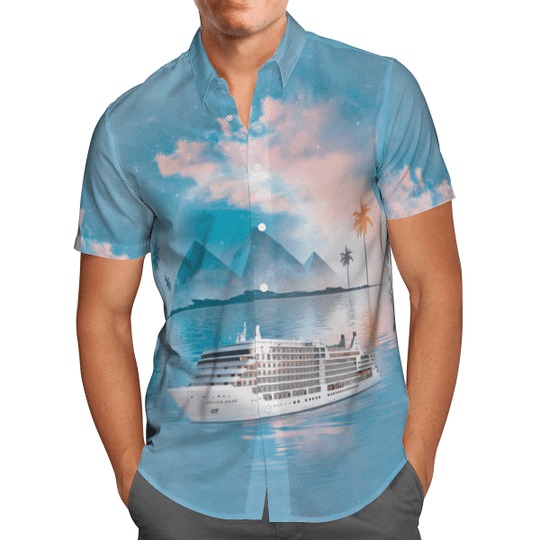 Silversea Cruises Hawaiian Shirt Silversea Cruises Hawaiian Shirt