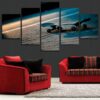 Skateboardig 10 - Sport 5 Panel Canvas Art Wall Decor