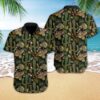 Skull Cactus Embroidery Hawaiian Shirt