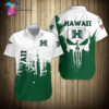Skull Hawaii Rainbow Warriors Hawaiian Shirt