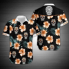 Skull Hawaiian Shirt Summer Button Up
