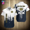 Skull Notre Dame Fighting Irish Full Printing Hawaiian Shirt