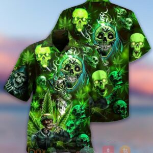 Skull So High Hawaiian Shirt