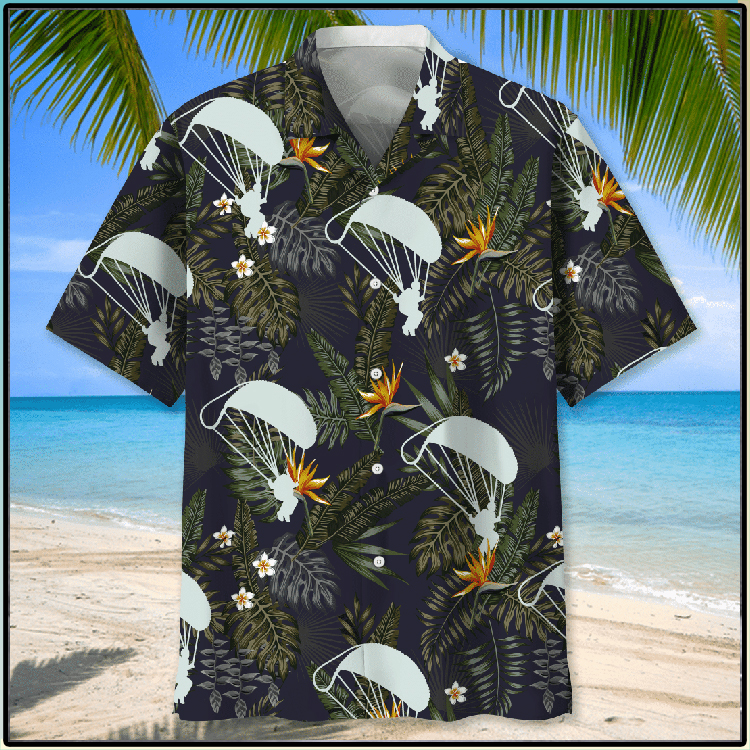 Skydiving Nature Hawaiian Shirt Skydiving Nature Hawaiian Shirt