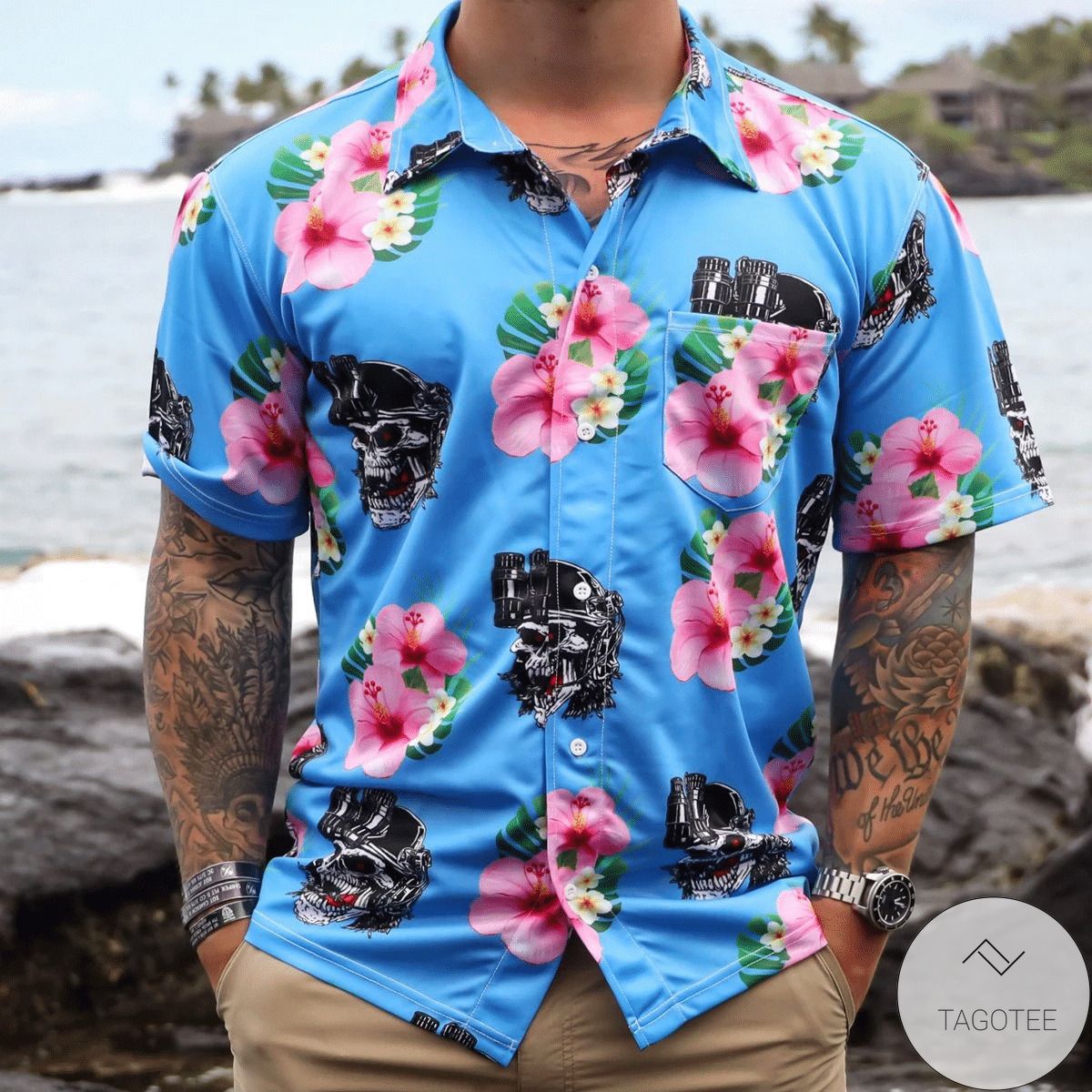 Slayer Band Hawaiian Shirt Slayer Band Hawaiian Shirt