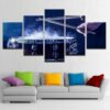 Snare Drum 2 - Music 5 Panel Canvas Art Wall Decor