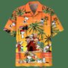 Snoopy And Charlie Brown Friends Summer Sunset Beach Hawaiian Shirt