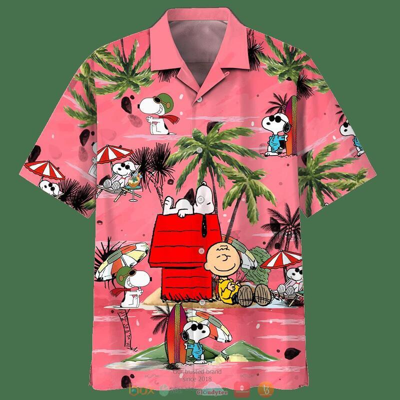 Snoopy And Charlie Brown Snoopy Summer Time Hawaiian Shirt Snoopy And Charlie Brown Snoopy Summer Time Hawaiian Shirt