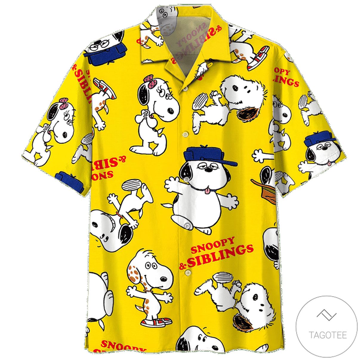 Snoopy And Siblings Summer Time Hawaiian Shirt Snoopy And Siblings Summer Time Hawaiian Shirt