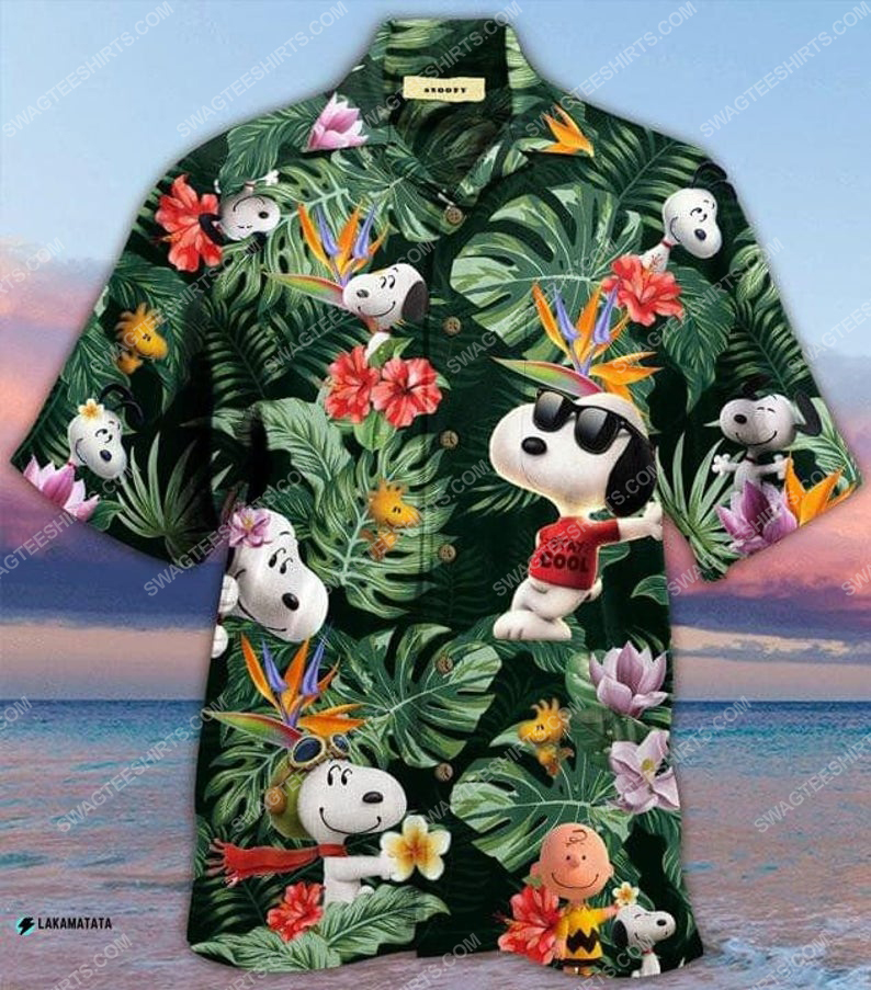 Snoopy And Woodstock Cartoon Disney Movie Hawaiian Shirt Snoopy And Woodstock Cartoon Disney Movie Hawaiian Shirt