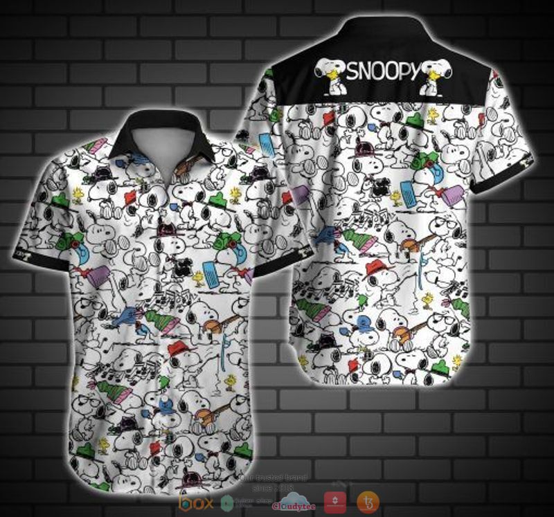 Snoopy Art Hawaiian Shirt Snoopy Art Hawaiian Shirt