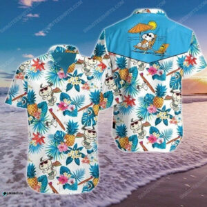 Snoopy Cartoon Movie Disney Summer Vacation Hawaiian Shirt