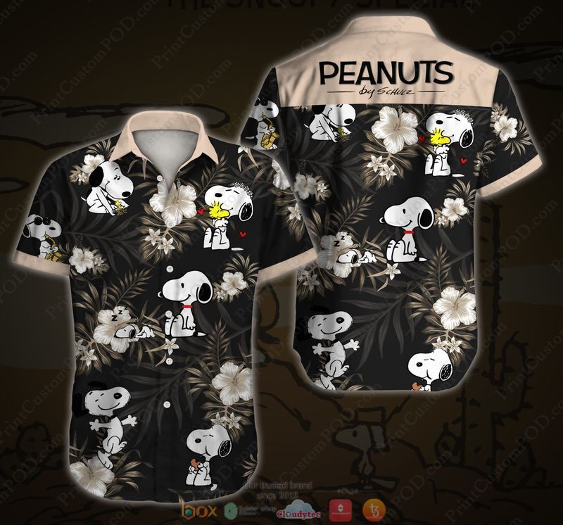 Snoopy Peanuts Hawaiian Shirt Snoopy Peanuts Hawaiian Shirt