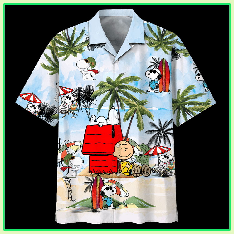 Snoopy Summer Time Hawaiian Shirt Snoopy Summer Time Hawaiian Shirt