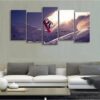 Snowboard Snow - Sport 5 Panel Canvas Art Wall Decor