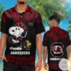 South Carolina Gamecocks & Snoopy Hawaiian Shirt