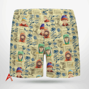 South Park Kenny Cart Man Kyle Stan Hawaiian Shirt