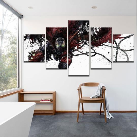Spawn - Dc 5 Panel Canvas Art Wall Decor Spawn - Dc 5 Panel Canvas Art Wall Decor
