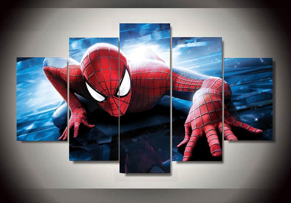 Spider-Man 3 - Movie 5 Panel Canvas Art Wall Decor Spider-Man 3 - Movie 5 Panel Canvas Art Wall Decor