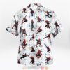 Spider Man White Hawaiian Shirt