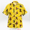 Spider Man Yellow Hawaiian Shirt