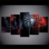 Spiderman - Movie 5 Panel Canvas Art Wall Decor