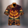 Spooky Pumpkin Village Hawaiian Shirt
