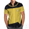 St Hawaiian Shirt Yellow And Black Hawaiian Shirt