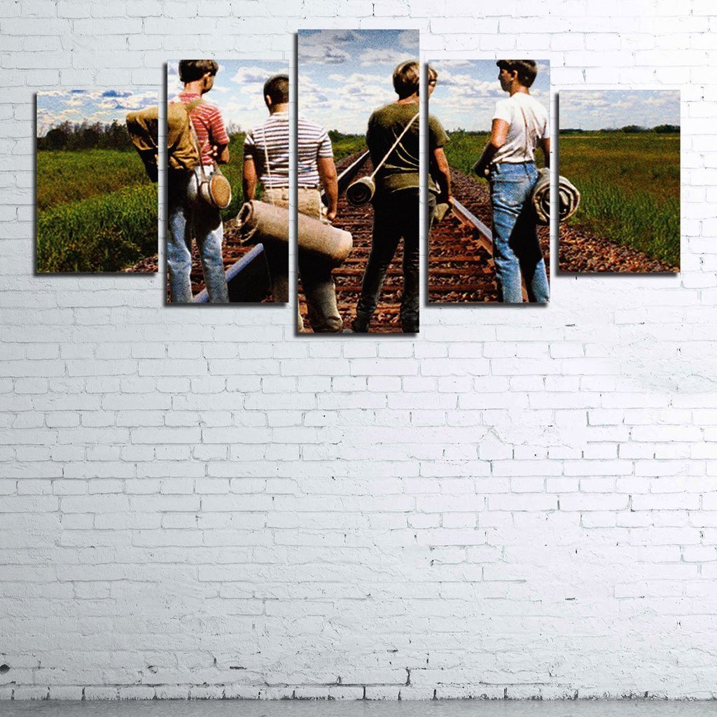 Stand By Me - Movie 5 Panel Canvas Art Wall Decor Stand By Me - Movie 5 Panel Canvas Art Wall Decor