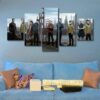 Star Trek 05 - Movie 5 Panel Canvas Art Wall Decor