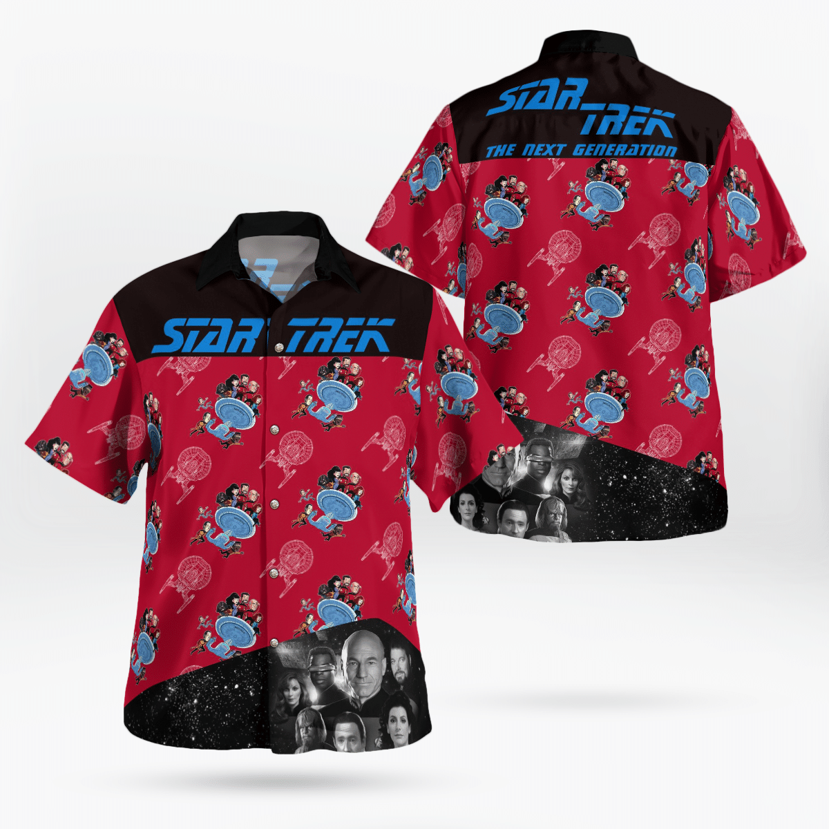 Star Trek Command Hawaiian Shirt Star Trek Command Hawaiian Shirt