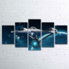 Star Trek: Enterprise 1 - Movie 5 Panel Canvas Art Wall Decor