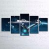 Star Trek Enterprise - Movie 5 Panel Canvas Art Wall Decor