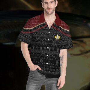 Star Trek Picard 2020 Red Hawaiian Shirt