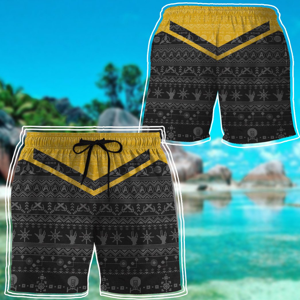 Star Trek Picard 2020 Yellow Hawaiian Shirt Star Trek Picard 2020 Yellow Hawaiian Shirt