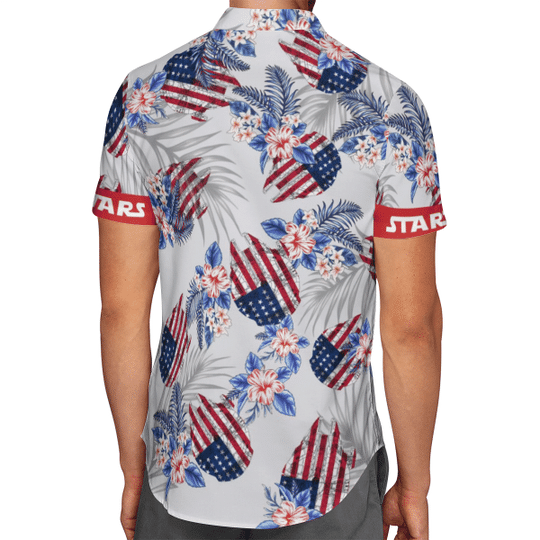 Star Wars American Flag Hawaiian Shirt Star Wars American Flag Hawaiian Shirt