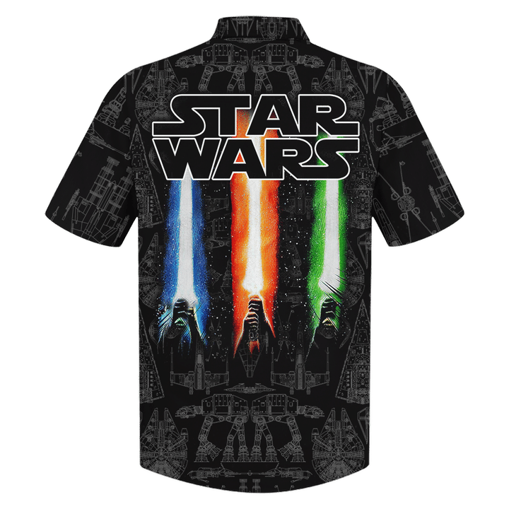 Star Wars Amoled Dark Side Hawaiian Shirt Star Wars Amoled Dark Side Hawaiian Shirt